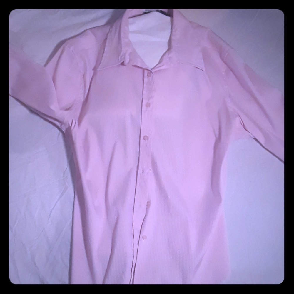 DCC Missy Stretch Pink Button up